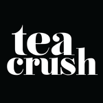 Tea crush logo on black 01