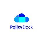 Policydock logo white bg