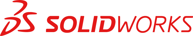 3ds solidworks logotype rgb red
